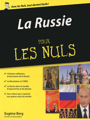 cover image of La Russie pour les Nuls